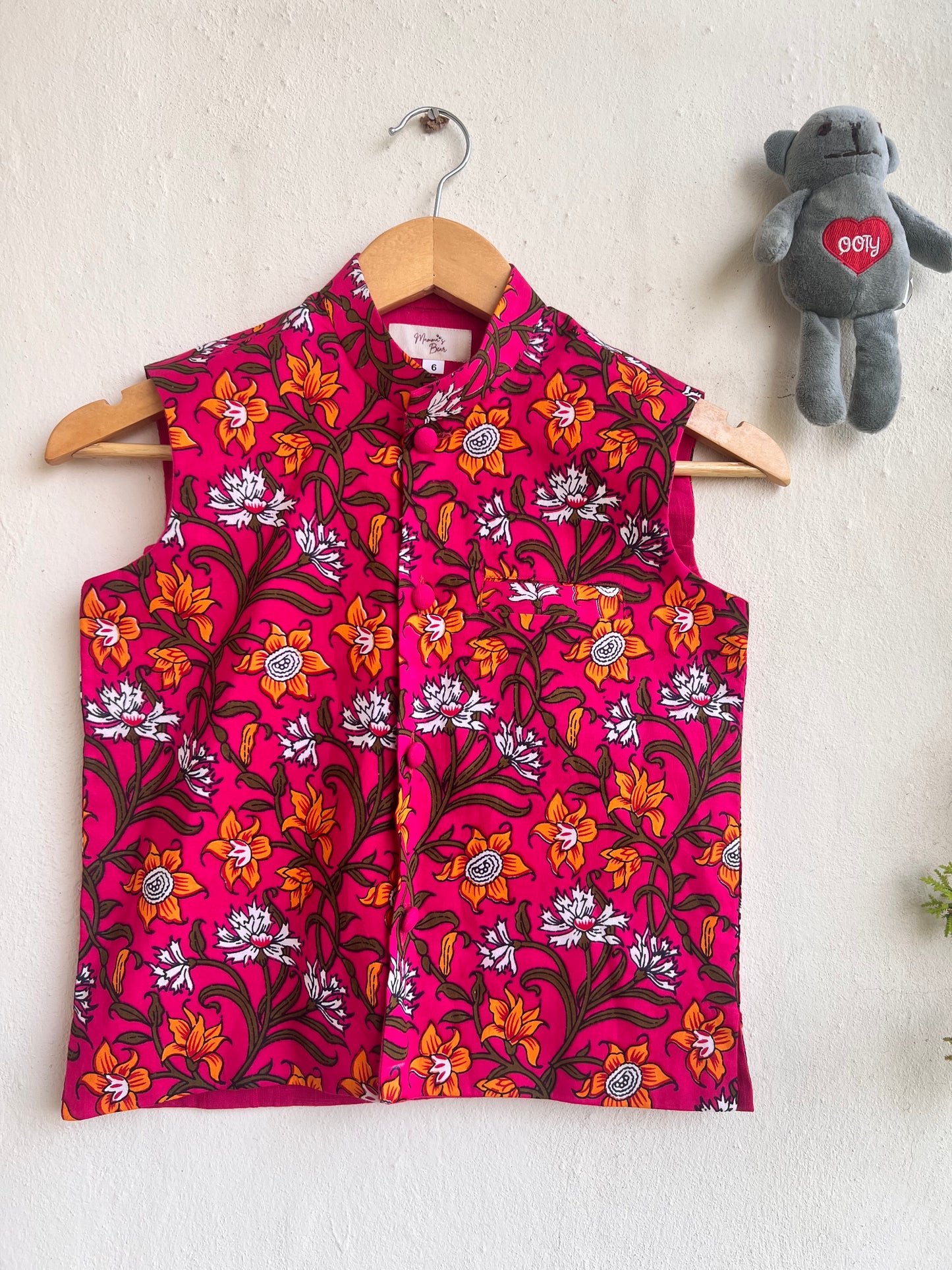 Vibrant Scarlet Kurta Pajama Set