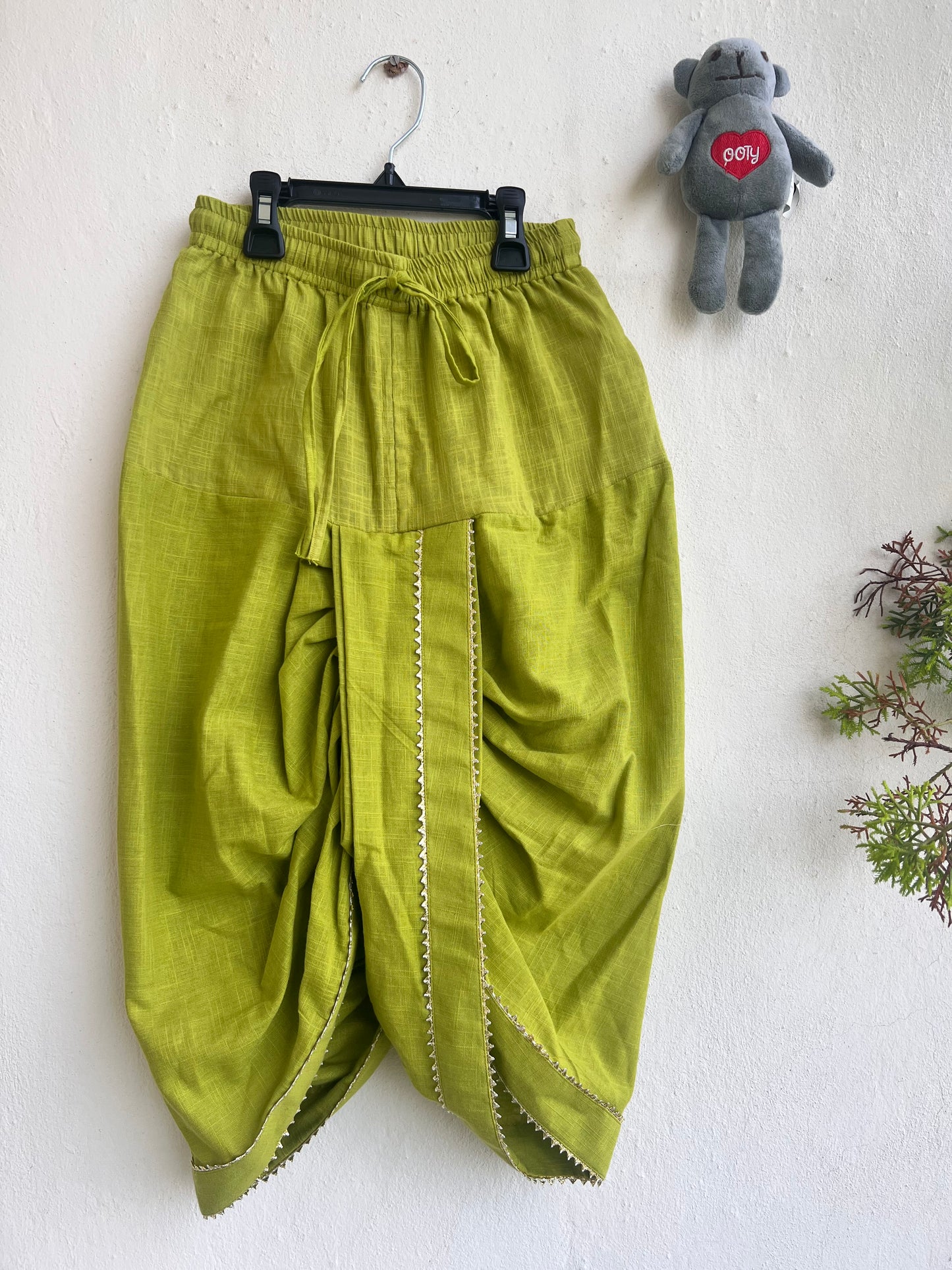 BAHAAR - Yellow Delight Dhoti Kurta Set