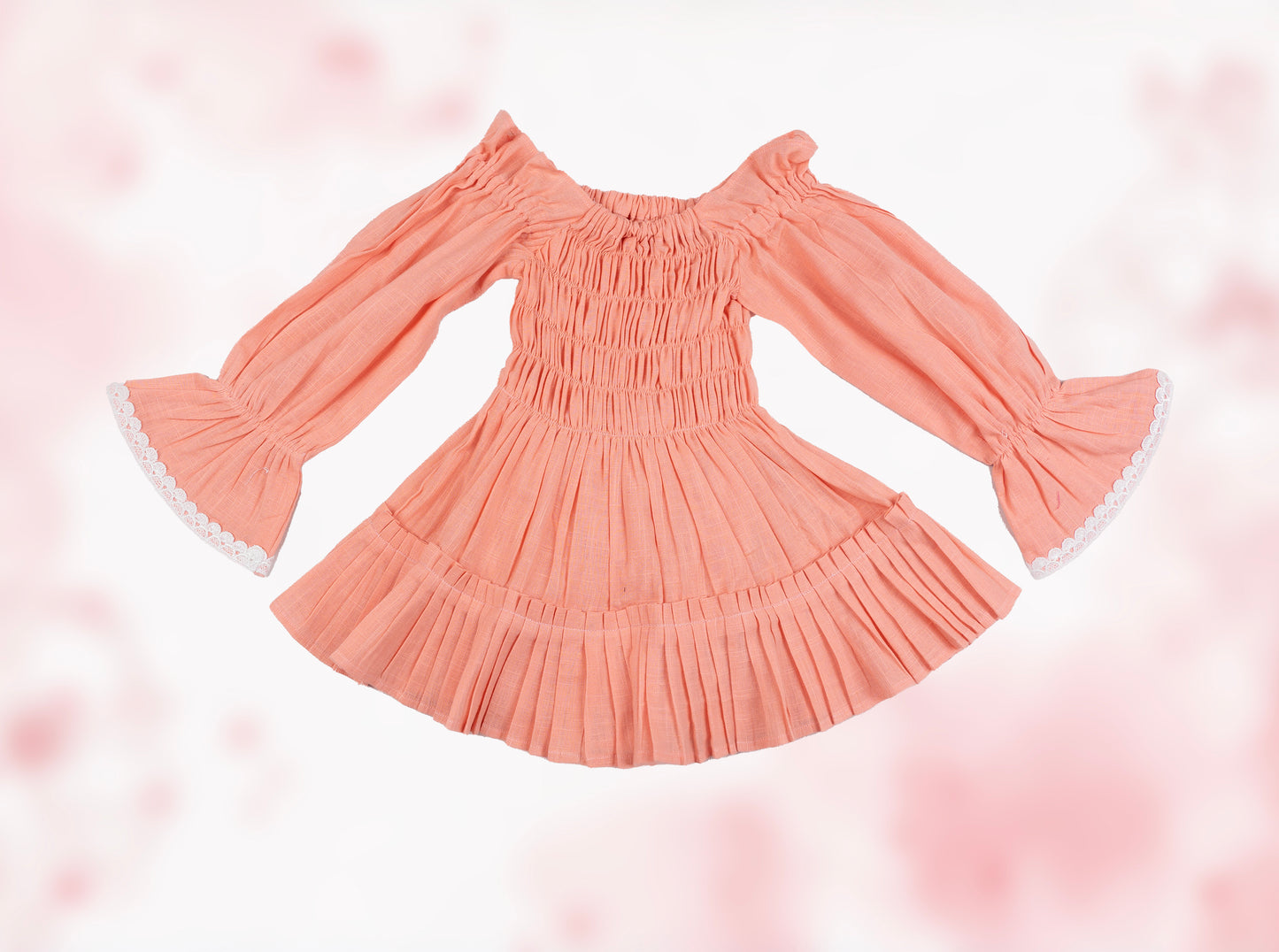 Baby Girl Pretty in Pink Princess Onesie