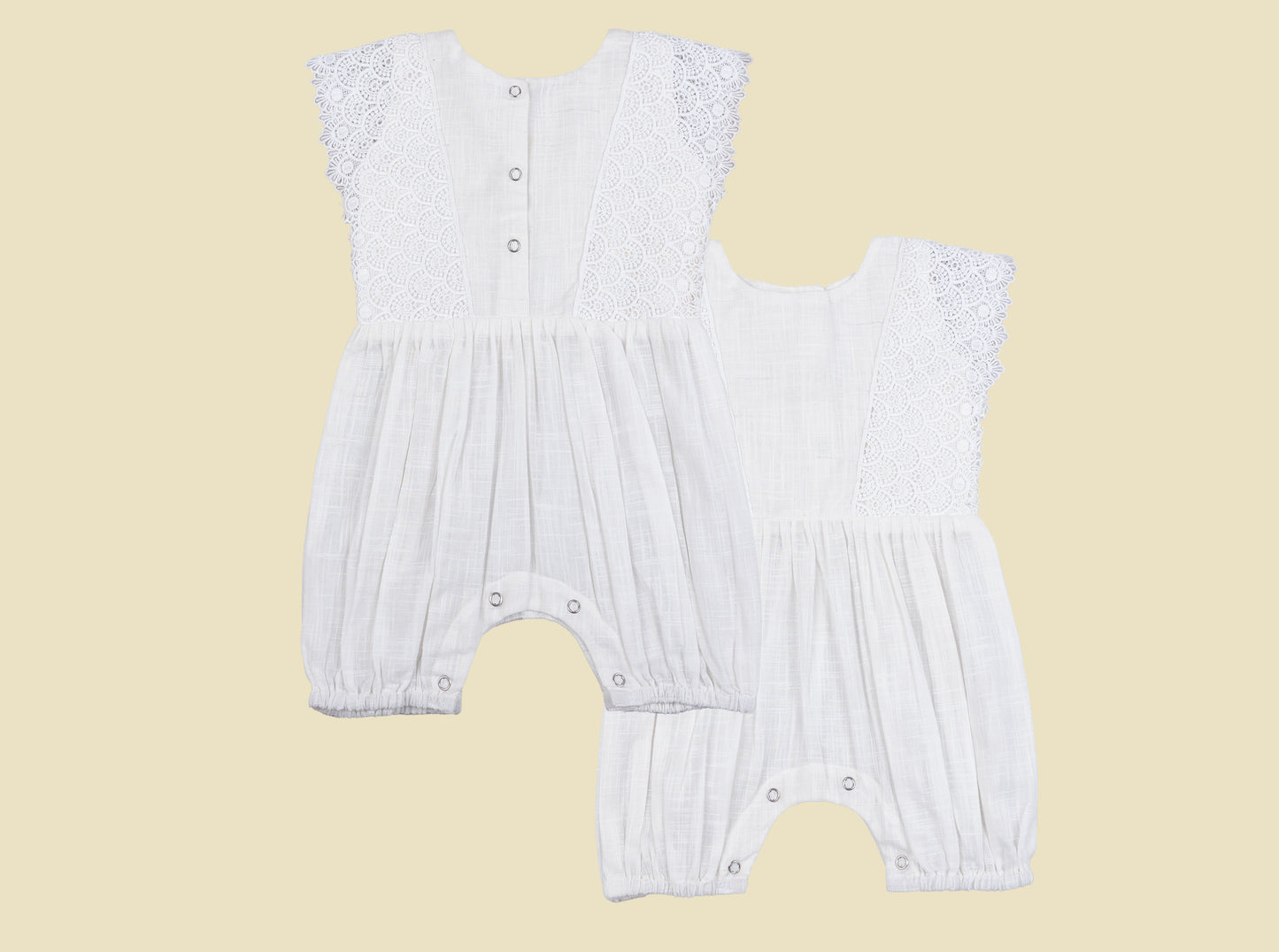 Baby Girl Tiny Swan Romper
