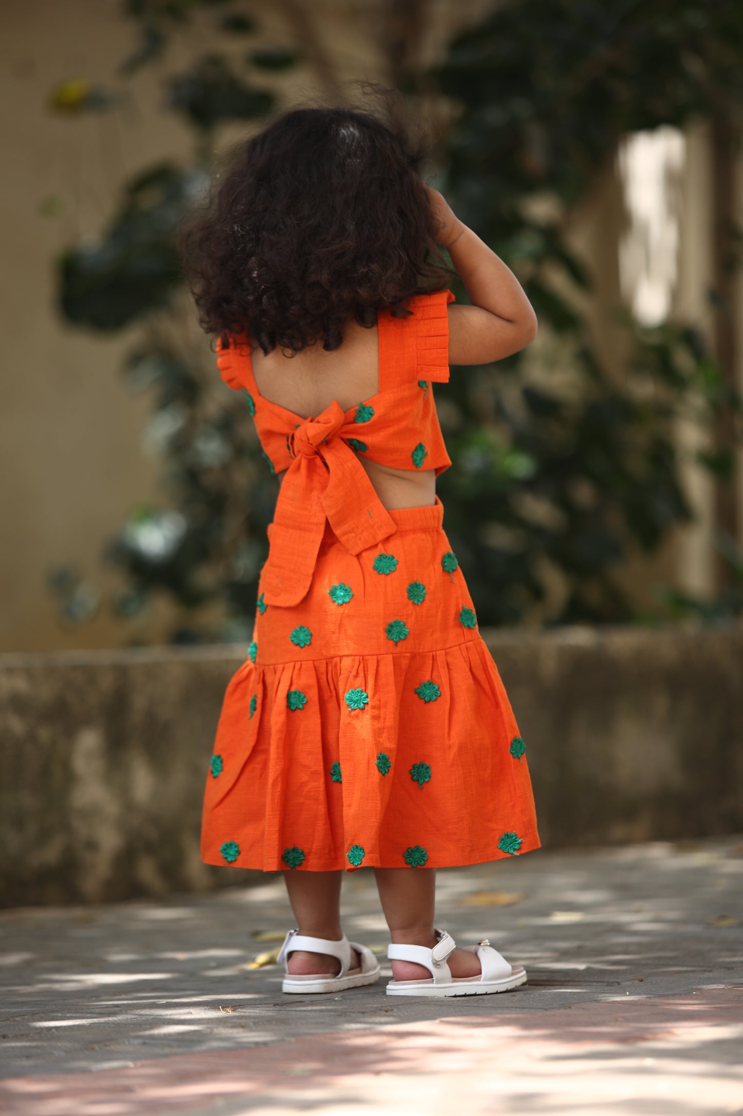 Girls Tangerine Dream Dress