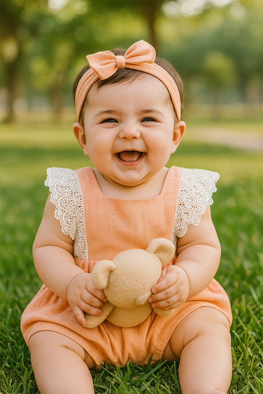 Baby Girl Rosey Cheeks Romper