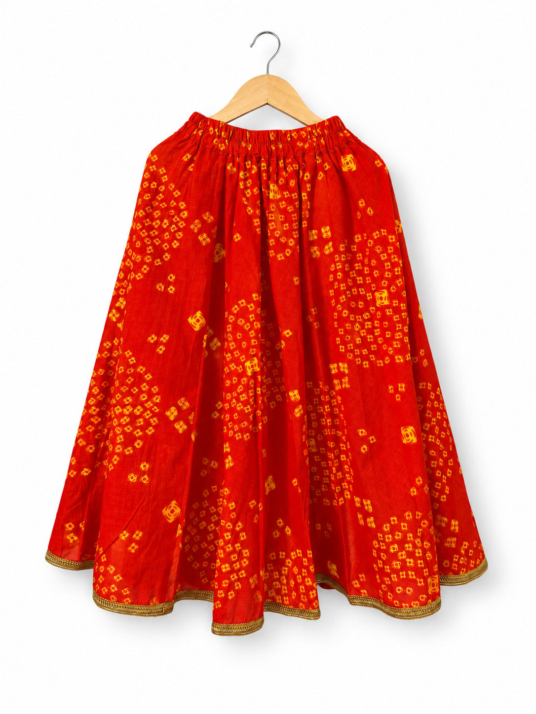 Ma Durga Lehenga Set – Orange