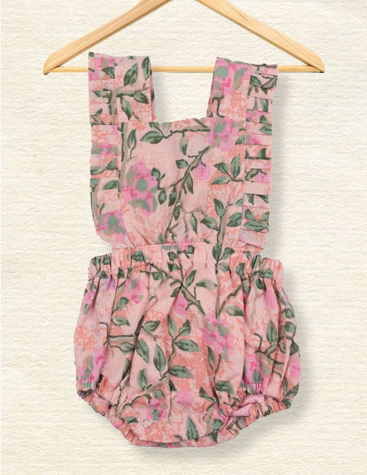 Baby Girl Watermelon Whimsy Romper Dress