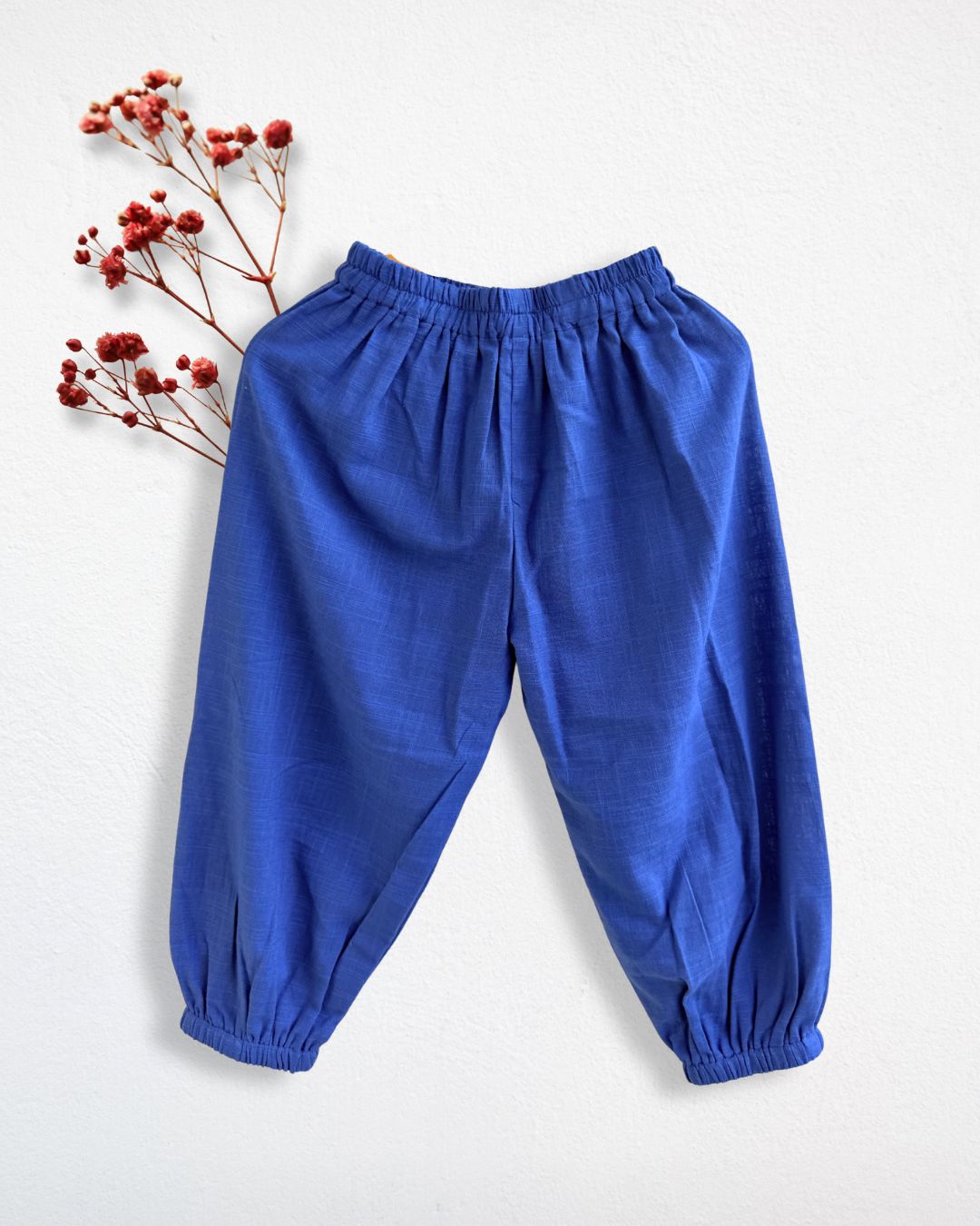 Unisex 100% Cotton Navy Joggers